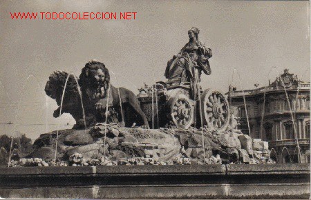 Postales: MADRID - LA CIBELES.- - Foto 1