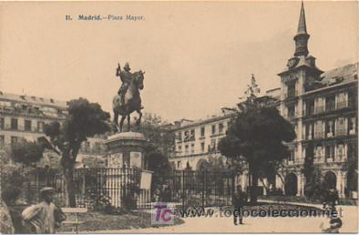 Postales: MADRID. PLAZA MAYOR. (J. LACOSTE). - Foto 1