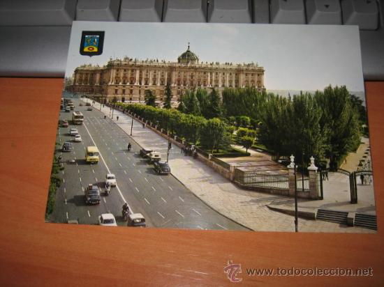 Cartoline: N&ordm; 135 .-MADRID   JARDINES DE SABATINI Y PALACIO REAL