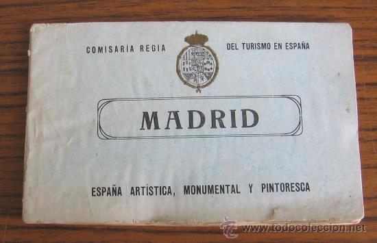 Postales: &aacute;lbum con 10 postales .. MADRID - Foto 1
