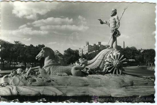 Postales: POSTAL MADRID FUENTE A NEPTUNO - Foto 1