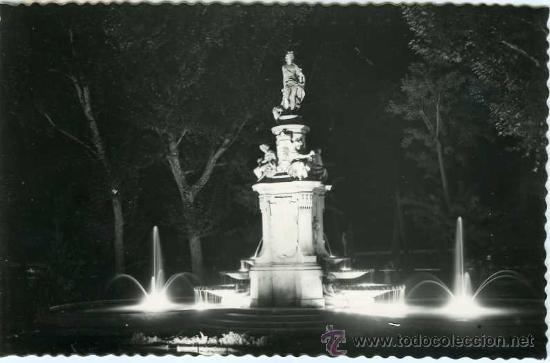 Postales: POSTAL MADRID FUENTE DE LAS CONCHAS - Foto 1