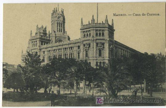 Postales: MADRID . CASA DE CORREOS PM8 - Foto 1