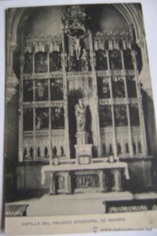 Postcards: MADRID.CAPILLA DEL PALACIO EPISCOPAL 01028