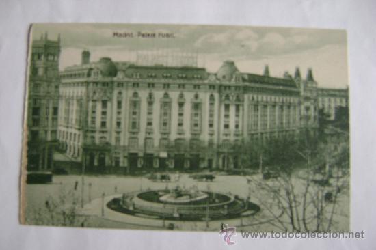 Postkarten: MADRID.PALACE HOTEL   01031