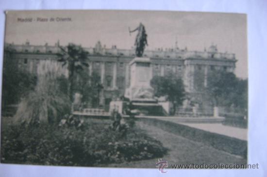 Postkarten: MADRID.PLAZA DE ORIENTE  01038B