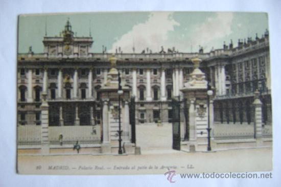 Postkarten: madrid.palacio real-entrada al patio de la armeria