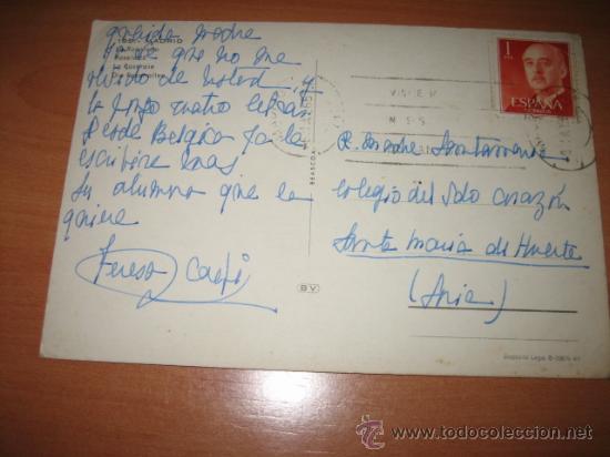 Postales: 195.-MADRID LA ROSALEDA  CIRCULADA - Foto 2