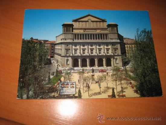 Cartoline: 83.-MADRID   PLAZA ISABEL II TEATRO REAL