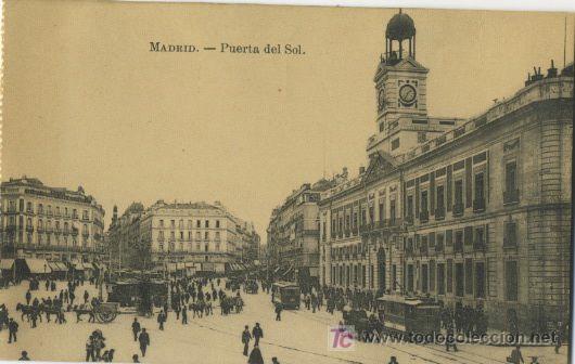 Postales: MADRID . PURTA DEL SOL PM38 - Foto 1