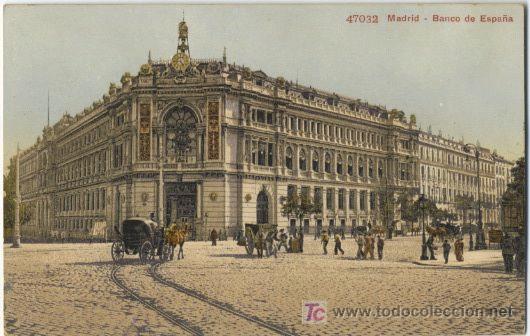 Postales: MADRID . BANCO DE ESPA&Ntilde;A PM39 - Foto 1