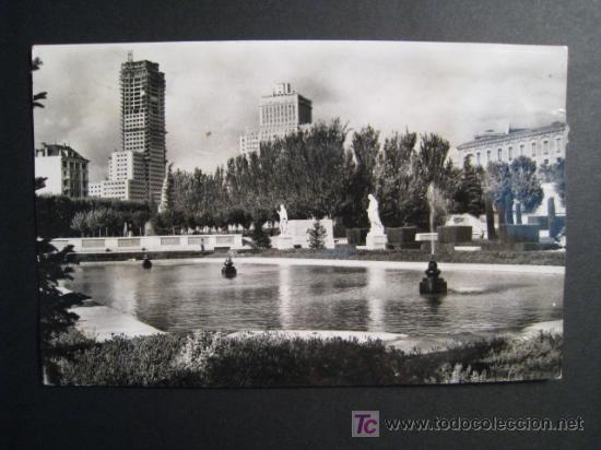 Postales: POSTAL MADRID: EDIFICIO EN CONSTRUCCION (HAE) - Foto 1