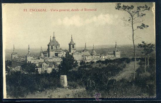Postales: EL ESCORIAL : Mateu S.A. - Vista General desde el Romeral.