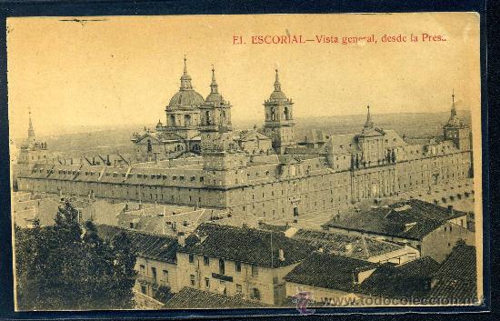 Postkarten: EL ESCORIAL : Mateu S.A. - Vista General desde la Presa.