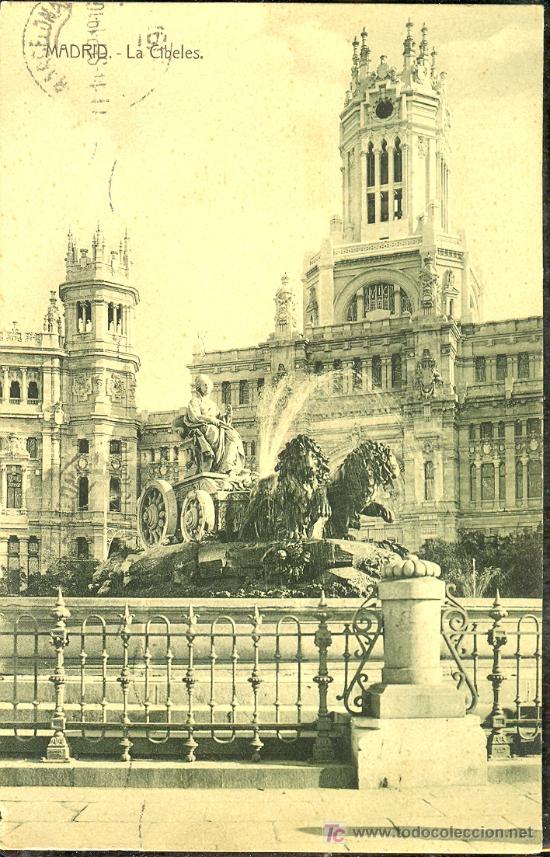 Postales: TARJETA POSTAL DE MADRID. LA CIBELES - Foto 1