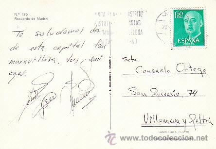 Postales: Madrid. circulada ver dorso - Foto 2