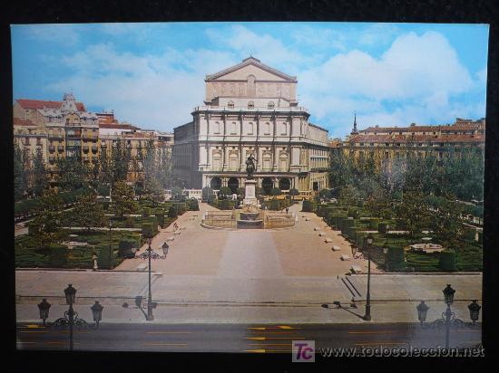 Postales: MADRID. PLAZA DE ORIENTE. SIN CIRCULAR - Foto 1