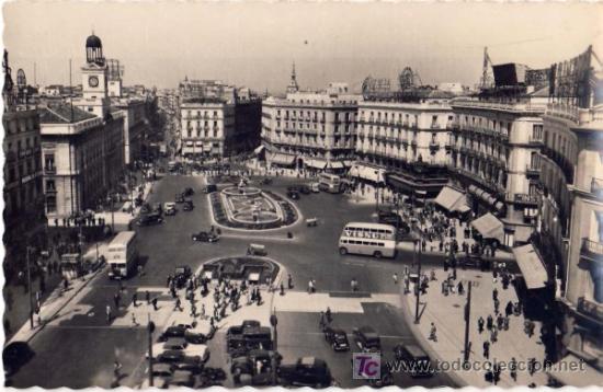 Postales: Tarjeta Postal de Madrid - Puerta del Sol - Foto 1