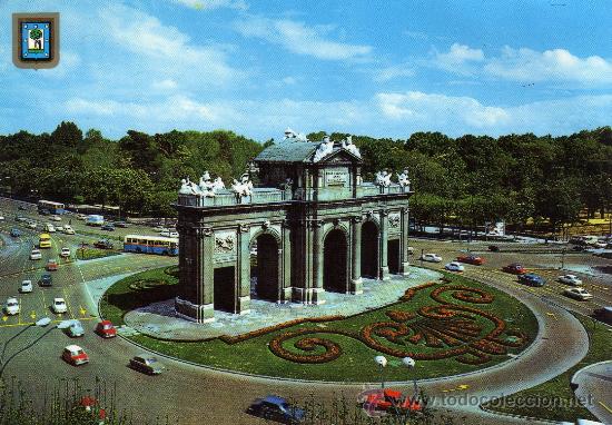 Postales: MADRID,PUERTA DE ALCALA - Foto 1