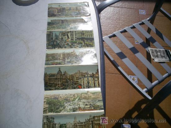Postales: Conjunto de 8 postales coloreadas de MADRID. - Foto 1