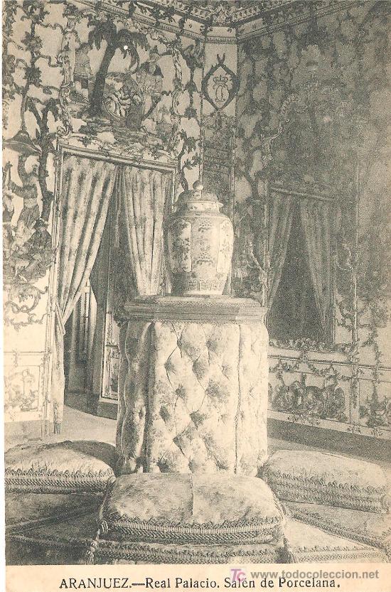 Postais: ARANJUEZ, REAL PALACIO, SALEN DE PORCELANA - GRAFOS