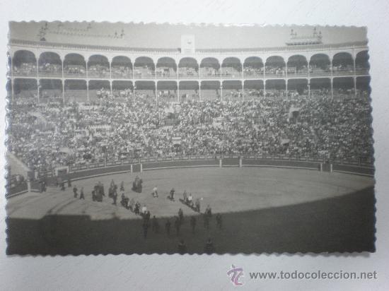 Postales: MADRID - INTERIOR DE LA PLAZA DE TOROS - Foto 1