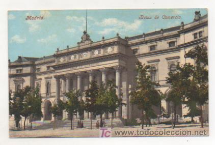 Postales: MADRID. BOLSA DE COMERCIO. (PURGER & CO. 2819) - Foto 1
