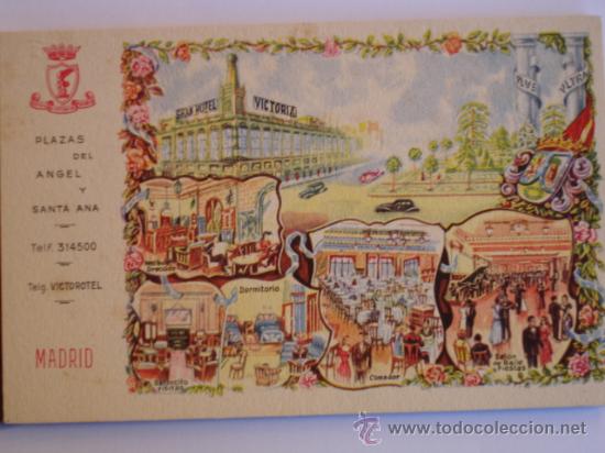 Postales: MADRID.HOTEL VICTORIA - Foto 1