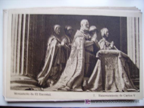 Postales: el escorial, enterramiento de carlos V - Foto 1