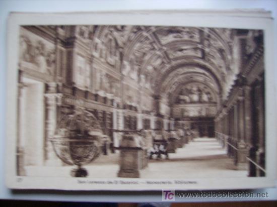 Postales: monasterio de el escorial, biblioteca - Foto 1