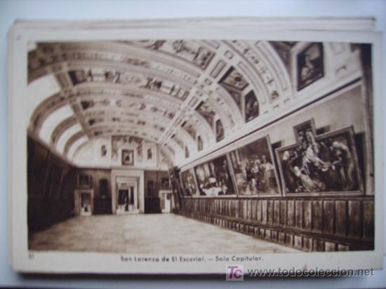 Postales: el escorial, sala capitular - Foto 1