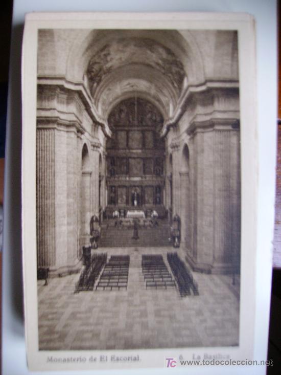 Postales: el escorial, la basilica - Foto 1