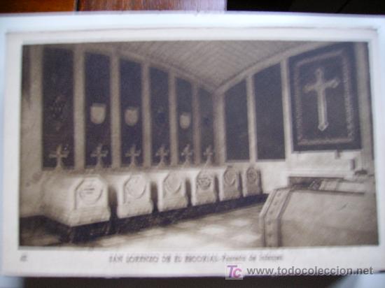 Postales: el escorial, panteon de infantes