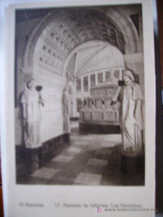 Postkarten: el escorial, panteon de infantes,los heraldos