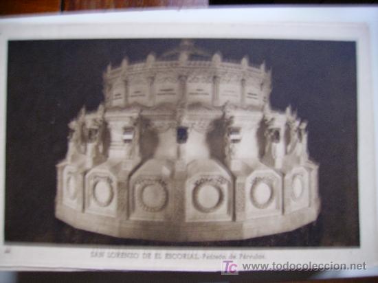 Postkarten: el escorial,panteon de parvulos