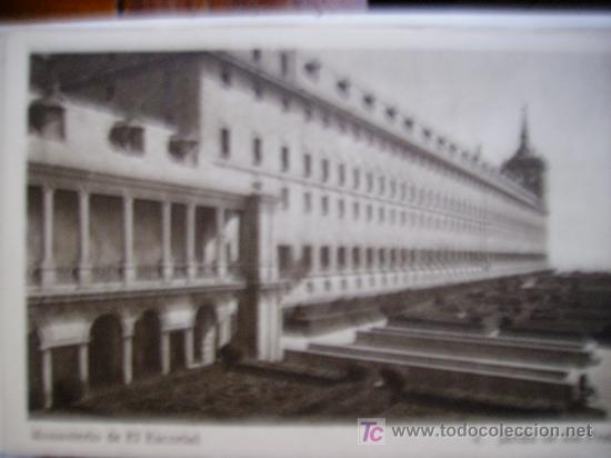 Postkarten: el escorial, jardin de los frailes