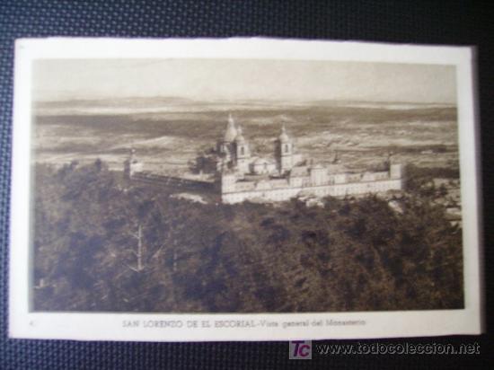 Postcards: monasterio de s.l. de el escorial, vista general