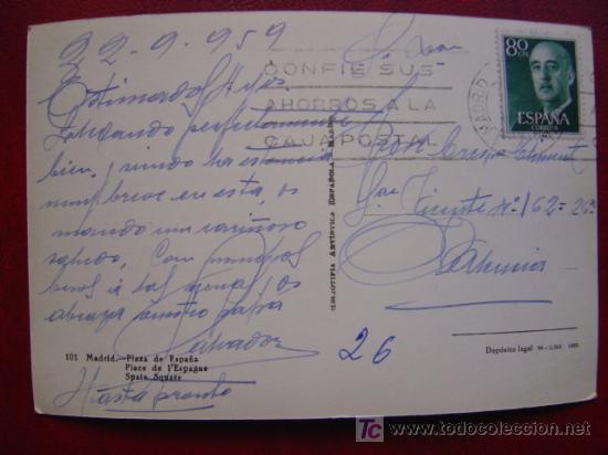 Postales: MADRID - Foto 2