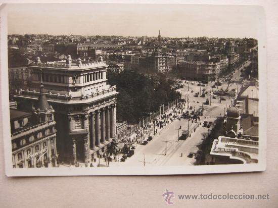 Postales: MADRID - CALLE DE ALCALA - Foto 1