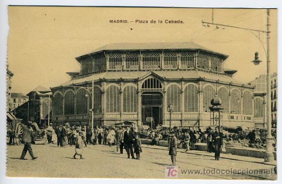 Postales: MADRID , PLAZA DE LA CEBADA , P28606 - Foto 1