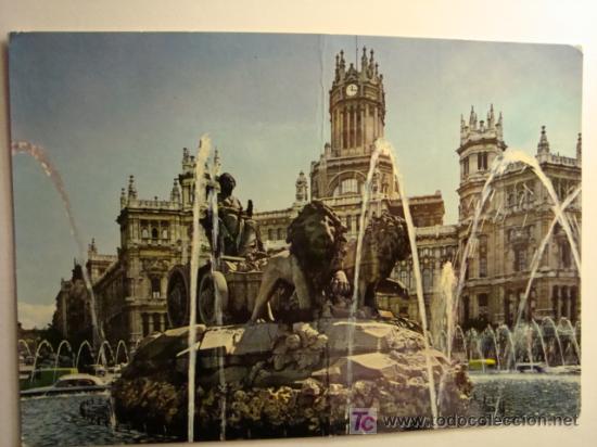 Postales: MADRID , LA CIBELES - Foto 1