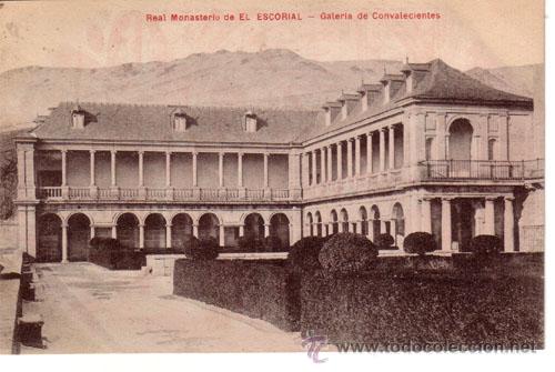 Postales: N&ordm; 489 POSTAL MADRID EL ESCORIAL - Foto 1