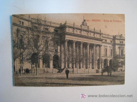 Postales: MADRID: BOLSA DE COMERCIO (CASTA&Ntilde;EIRA) - Foto 1