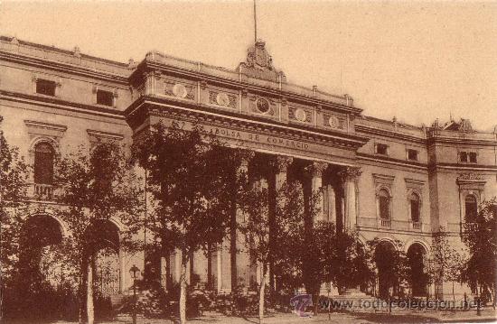 Postales: MADRID - GRAFOS 8 - BOLSA DE COMERCIO - Foto 1
