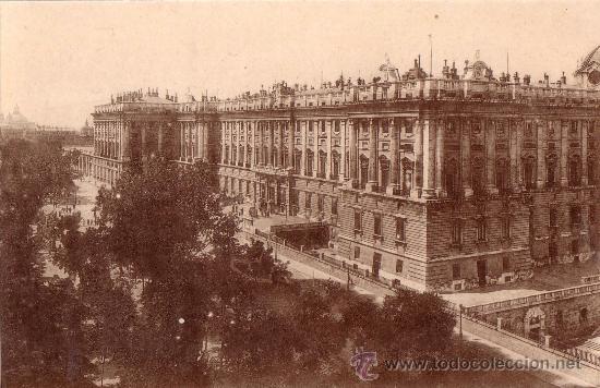 Postales: MADRID - GRAFOS 75 - PALACIO REAL - Foto 1