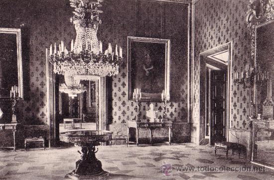Postales: MADRID - HAE - PALACIO REAL - ANTECAMARA - Foto 1