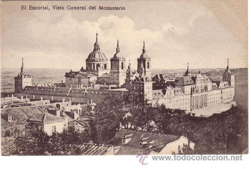 Postales: N&ordm; 493 POSTAL MADRID EL ESCORIAL - Foto 1