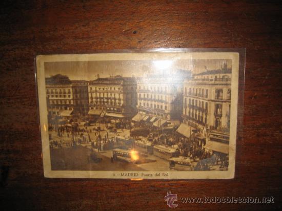 Postales: MADRID PUERTA DEL SOL - Foto 1