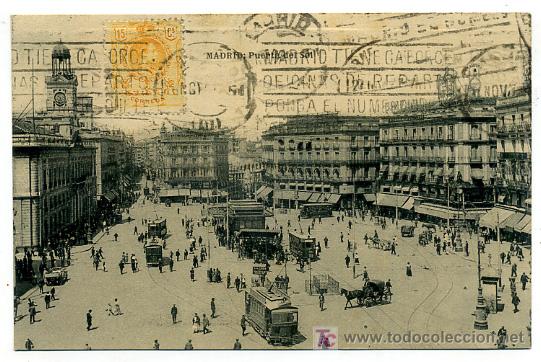 Postales: MADRID, PUERTA DEL SOL,     P24966 - Foto 1