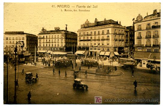 Postales: MADRID, PUERTA DEL SOL,     P24974 - Foto 1